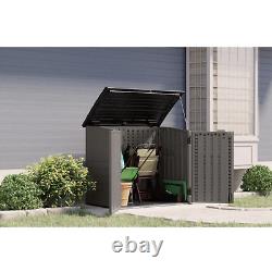 Suncast 4 ft. 4 in. W x 2 ft. 8 in. D Resin Horizontal Storage Shed