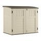 Suncast 4 Ft. X 2 Ft. Plastic Horizontal Storage Shed With Floor Kit -pack Of 1