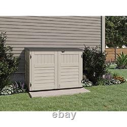 Suncast 5. 4 ft. X 3. 2 ft Horizontal Stow-Away Storage Shed