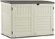 Suncast 5.9 Ft. X 3.7 Ft Horizontal Stow-away Storage Shed Natural Wood-like O