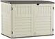 Suncast 5.9 Ft. X 3.7 Ft Horizontal Stow-away Storage Shed- Vanilla And Stoney