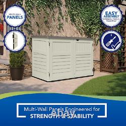 Suncast 5 ft. 10 in. W x 3 ft. 8 in. D Stow-Away Horizontal Storage Shed