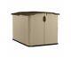 Suncast 6' X 4' Glidetop Horizontal Storage Shed Natural Wood-like Outdoor St