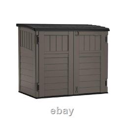 Suncast BMS2500SB Outdoor Plastic Horizontal Storage, Tool, Garden Shed- New