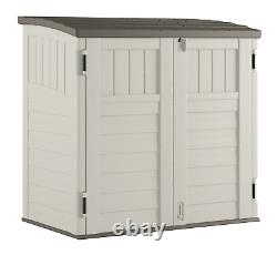 Suncast BMS2500 53 x 31.5 x 45.5 Horizontal Resin Outdoor Storage Shed with Floor