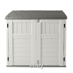 Suncast BMS2500 53 x 31.5 x 45.5 Horizontal Resin Outdoor Storage Shed with Floor