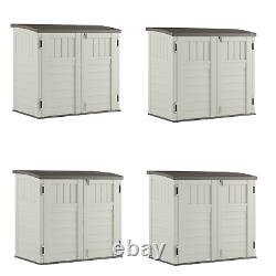 Suncast BMS2500 53 x 31.5 x 45.5 Horizontal Resin Outdoor Storage Shed with Floor