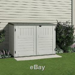 Suncast BMS4700 The Stow-Away Horizontal Storage Shed (70-cubic Feet)