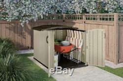 Suncast BMS4900 Glidetop Storage Shed, Resin, 7ft x 5ft FREE SHIPPING