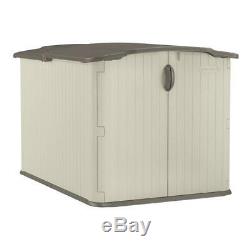 Suncast Glidetop 6 ft. 8 in. X 4 ft. 10 in. Resin Storage Shed