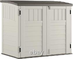 Suncast Horizontal Outdoor Storage Shed For Backyards And Patios 34 Cubic Feet C