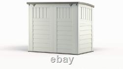 Suncast Horizontal Outdoor Storage Shed For Backyards And Patios 34 Cubic Feet C