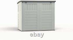 Suncast Horizontal Outdoor Storage Shed For Backyards And Patios 34 Cubic Feet C