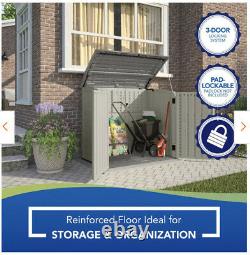 Suncast Horizontal Storage Shed 53Wx32-1/2Dx45-1/2H