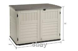 Suncast Horizontal Storage Shed 53Wx32-1/2Dx45-1/2H BMS3400