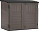 Suncast Modernist 4' X 2.5' Lockable Outdoor Garden Resin Low Profile Horizontal