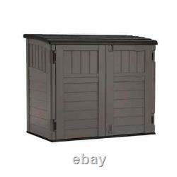 Suncast Outdoor 4 ft. 4 in. W x 2 ft. 8 in. D Plastic Horizontal Storage Shed