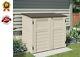 Suncast Outdoor 4 Ft. 5 In. W X 2 Ft. 9 In. D Plastic Horizontal Storage Shed