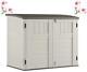 Suncast Outdoor 4 Ft. 5 In. W X 2 Ft. 9 In. D Plastic Horizontal Storage Shed