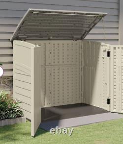 Suncast Outdoor 4 ft. 5 in. W x 2 ft. 9 in. D Plastic Horizontal Storage Shed