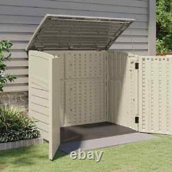 Suncast Outdoor 4 ft. 5 in. W x 2 ft. 9 in. D Plastic Horizontal Storage Shed