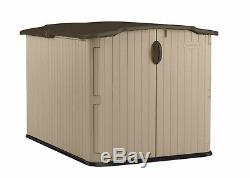 Suncast Slide Top Shed Glidetop 6 ft. 8 in. X 4 ft. 10 in. Resin Storage Shed