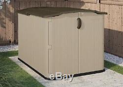 Suncast Slide Top Shed Glidetop 6 ft. 8 in. X 4 ft. 10 in. Resin Storage Shed