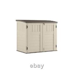 Suncast Storage Shed 2' 8 x 4' 5 x 3' 9.5 Resin Horizontal