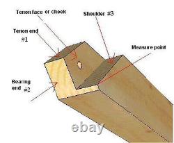 Timber Frame 8' x 12' Playhouse/Shed Plans on 8 1/2x11 paper new