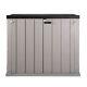 Toomax Storaway Plus Xl All-weather Horizontal Shed Cabinet, 44 Cu Ft (used)