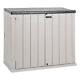 Toomax Storaway Plus Xl All-weather Horizontal Storage Shed Cabinet, 44 Cu Ft