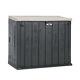 Toomax Stora Way All-weather Horizontal Storage Shed Cabinet, 30 Cu Ft(open Box)