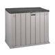 Toomax Stora Way All Weather Outdoor Horizontal Storage Shed Cabinet For Tras