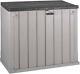 Toomax Stora Way All Weather Outdoor Horizontal Storage Shed Cabinet For Trash