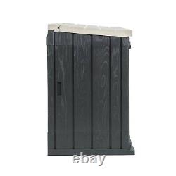 Toomax Stora Way All-Weather Resin Outdoor Horizontal Storage Shed Cabinet fo