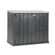 Toomax Storer Plus Xl 44 Cu Ft Weather Resistant Horizontal Storage Shed Cabinet