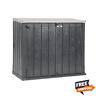 Toomax Storer Plus Xl 44 Cu Ft Weather Resistant Horizontal Storage Shed Cabinet