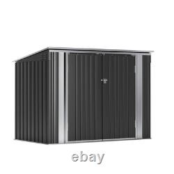 Tozey 70 in. W x 40 in. D x 52.5 in. H Galvanized Steel Horizontal Trash and for