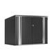 Tozey 70 In. W X 40 In. D X 52.5 In. H Galvanized Steel Horizontal Trash And For