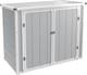 Udpatio 41 Cu. Ft Horizontal Storage Shed Outdoor, Weatherproof Resin Storage She