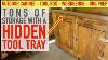 Ultimate Diy Outdoor Storage Cabinet Workbench U0026 Secret Tool Tray From Sawmill Lumber