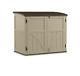 Utility 4.5 Ft. W X 2.5 Ft. D Plastic Horizontal Garbage Shed