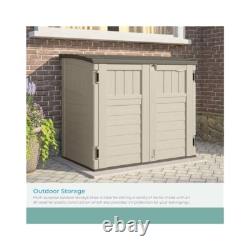 Weather, Resistant Storage Shed, Keep Your Backyard Organized & Clutter, Free