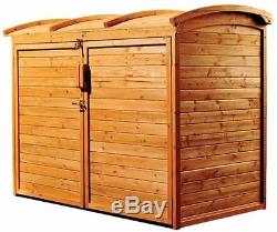 Wood Storage Shed Outdoor Utility Tool Backyard Garden Building Lawn Horizontal