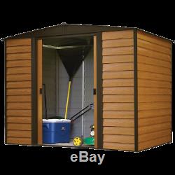 Woodridge 8 X 6 Ft. Steel Storage Shed