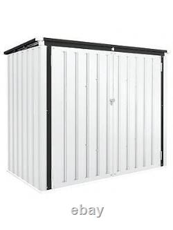 YODOLLA Outdoor Cabinet Storage Box Sheds, 46 Cu. Ft Large Waterproof Horizontal