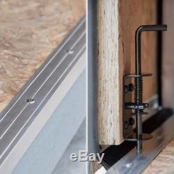 Yardline Santa Clara 12' X 8' Wood Storage Shed withSliding Doors