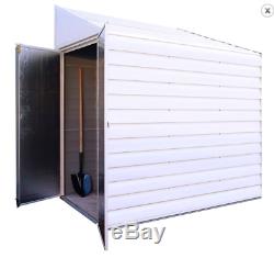 Yardsaver 4'W x 7'D Arrow Small Metal Storage Shed Kit NEW IN BOX